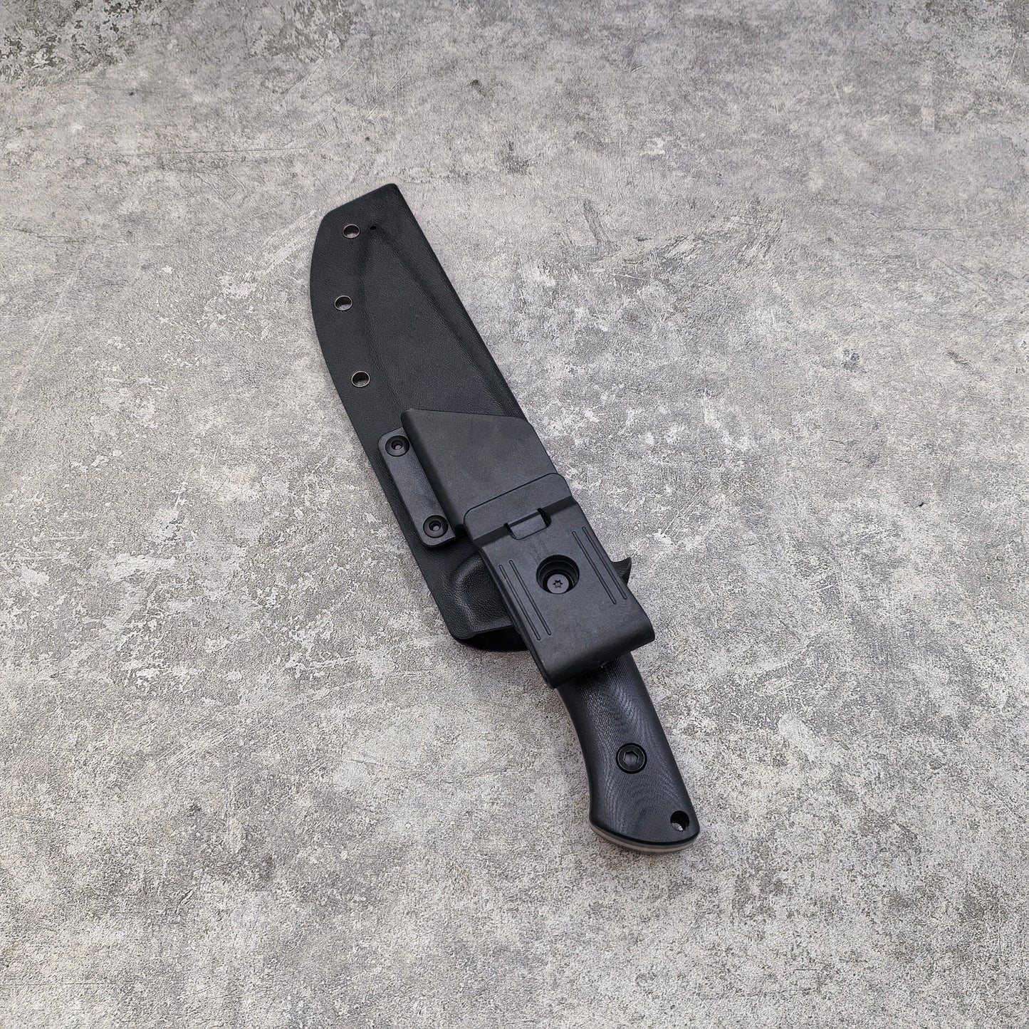 Reclusedge Crocodile Bowie Knife A8 Steel Fixed Blade Knife