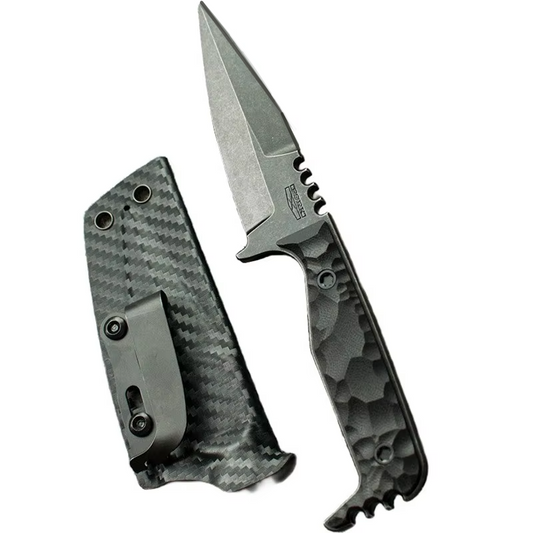 PSRK FM918 / CPM-3V Steel Dagger Double Blade Knife