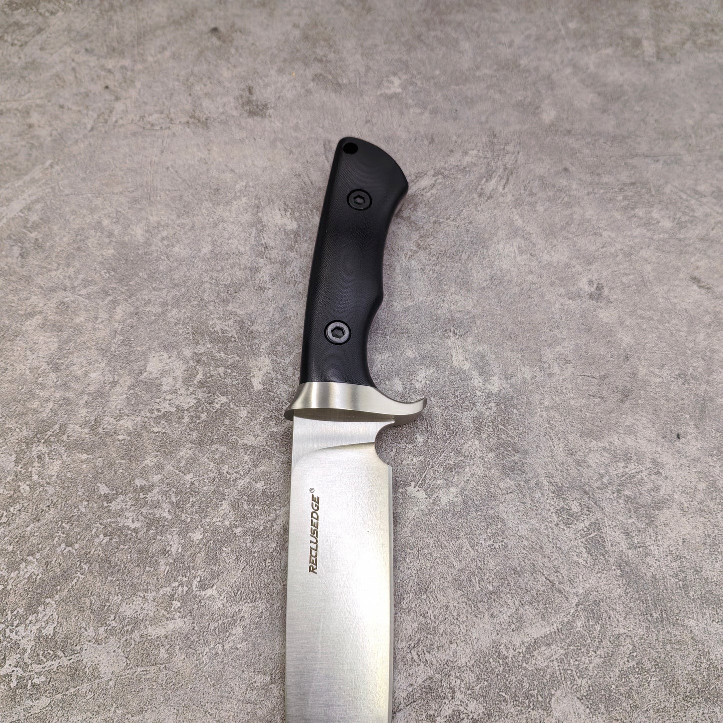 Reclusedge Crocodile Bowie Knife A8 Steel Fixed Blade Knife