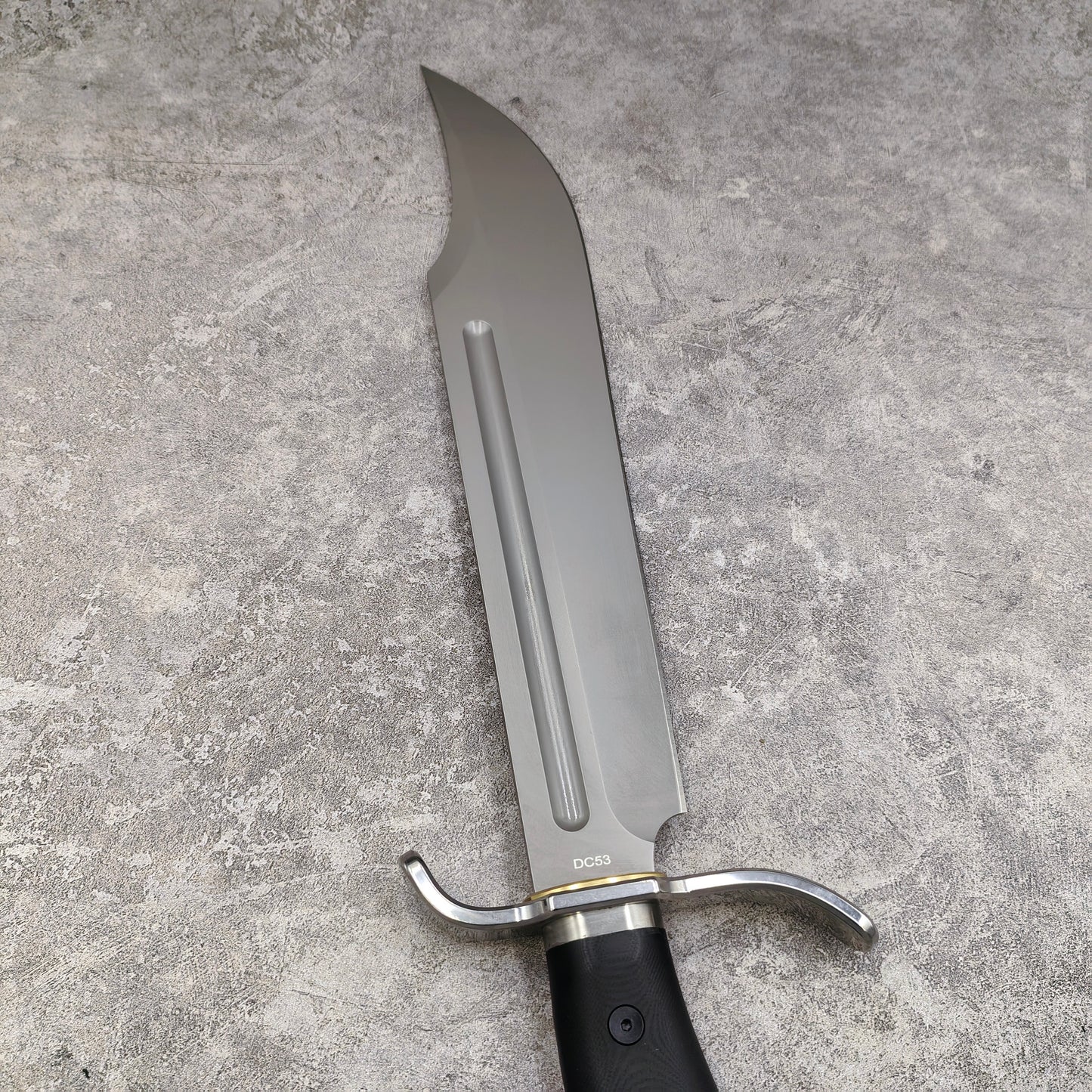Bison ZhanRen Tactical DC53 Steel Fixed Blade Knife Bowie Knife