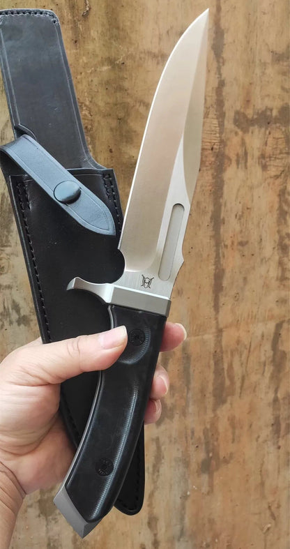 HJF MK8 A8 Steel G10 Handle Fixe Blade Bowie Knife
