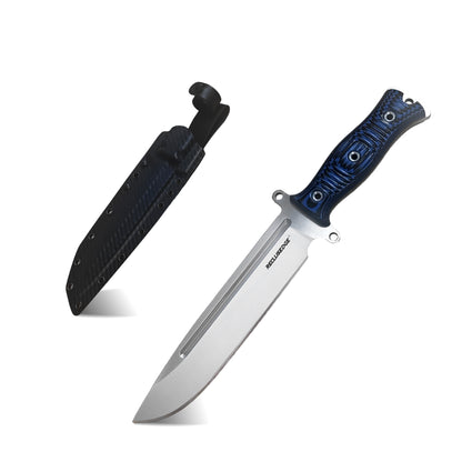 Reclusedge Light Gemini A8 Steel G10 Handle Fixe Blade Bowie Knife