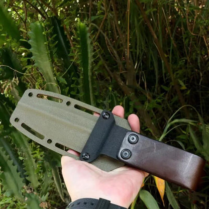HJF GSO5 A8 Steel Micarta Handle Fixe Blade Knife