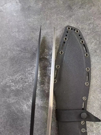 HJF Mad Ox Kukri  Tactical DC53 Steel Fixed Blade Knife