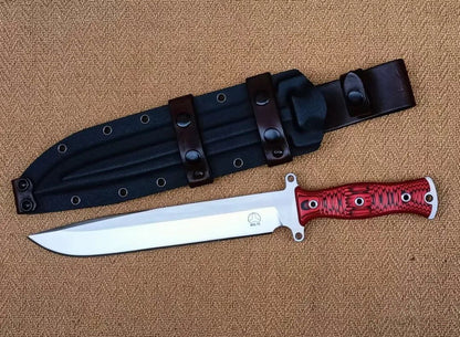 Gemini Cavalry Bolte A8 Steel Fixed Blade Bowie Knife