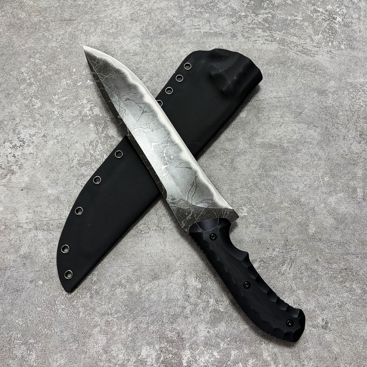 DaMo Tactical DC53 Steel Full Tang Fixed Blade Knife