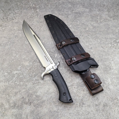 Reclusedge Black Bear IV A8 Steel G10 Handle Fixe Blade Bowie Knife