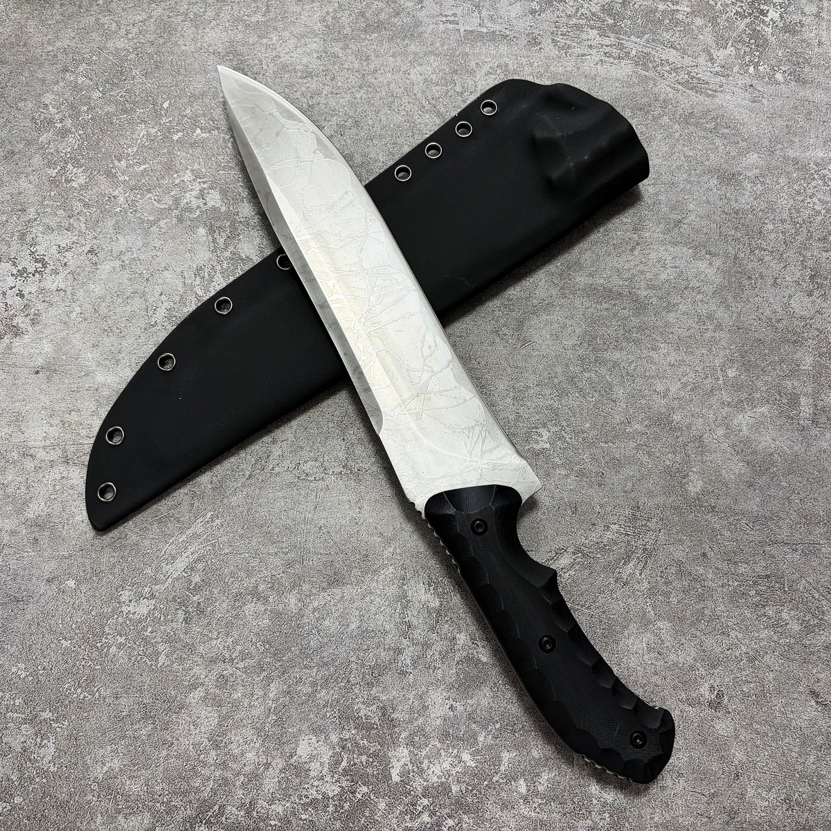 DaMo Tactical DC53 Steel Full Tang Fixed Blade Knife