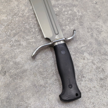 Bison ZhanRen Tactical DC53 Steel Fixed Blade Knife Bowie Knife