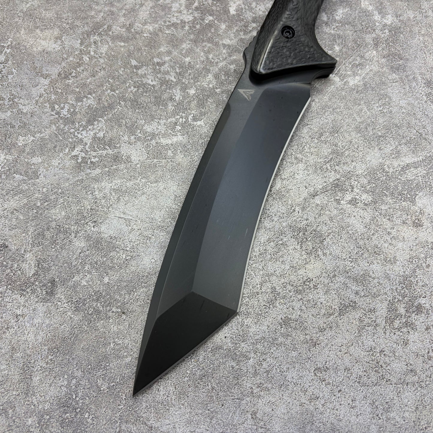 HuLi CPM-3V Steel DLC Coated Fixed Blade Hunting Knife