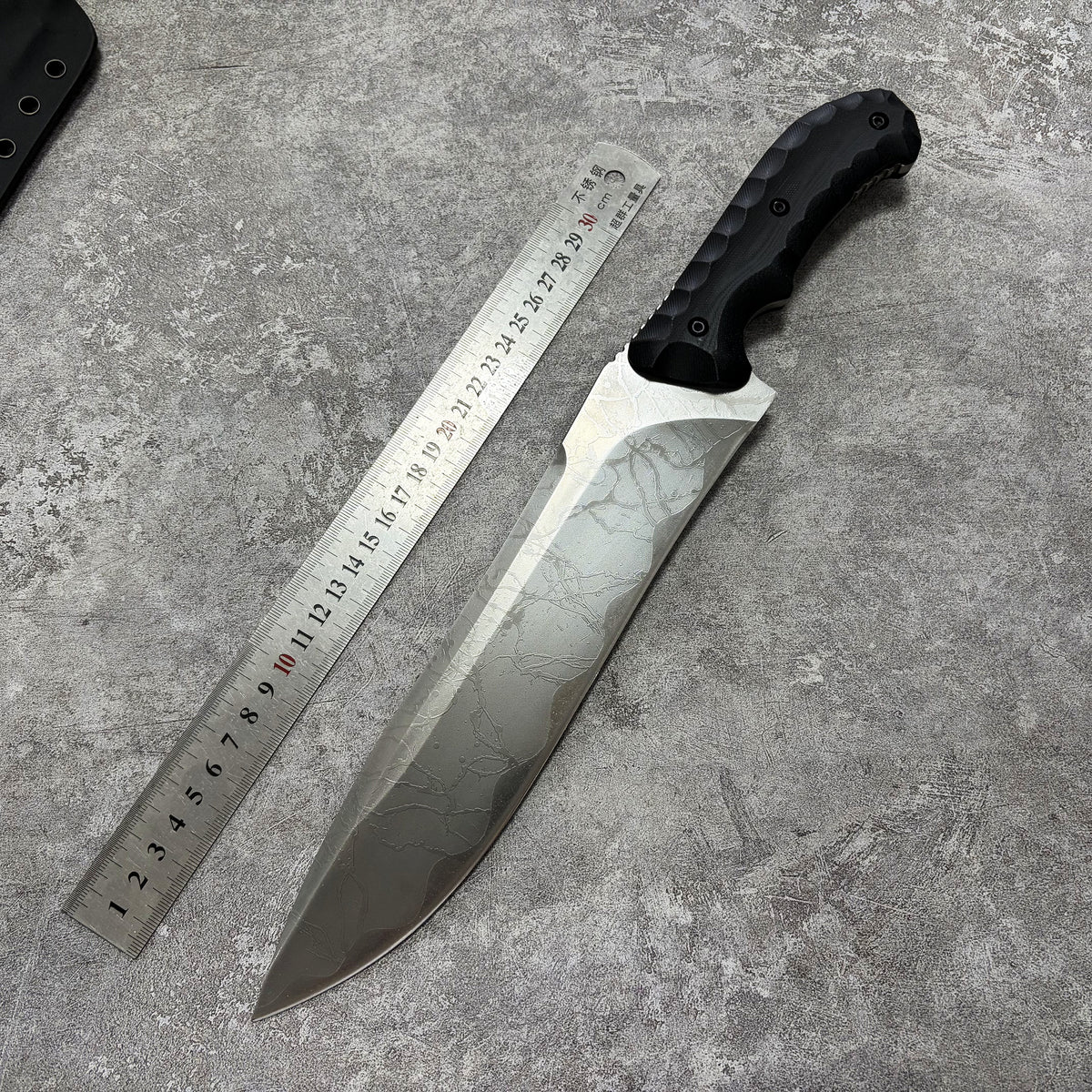 DaMo Tactical DC53 Steel Full Tang Fixed Blade Knife