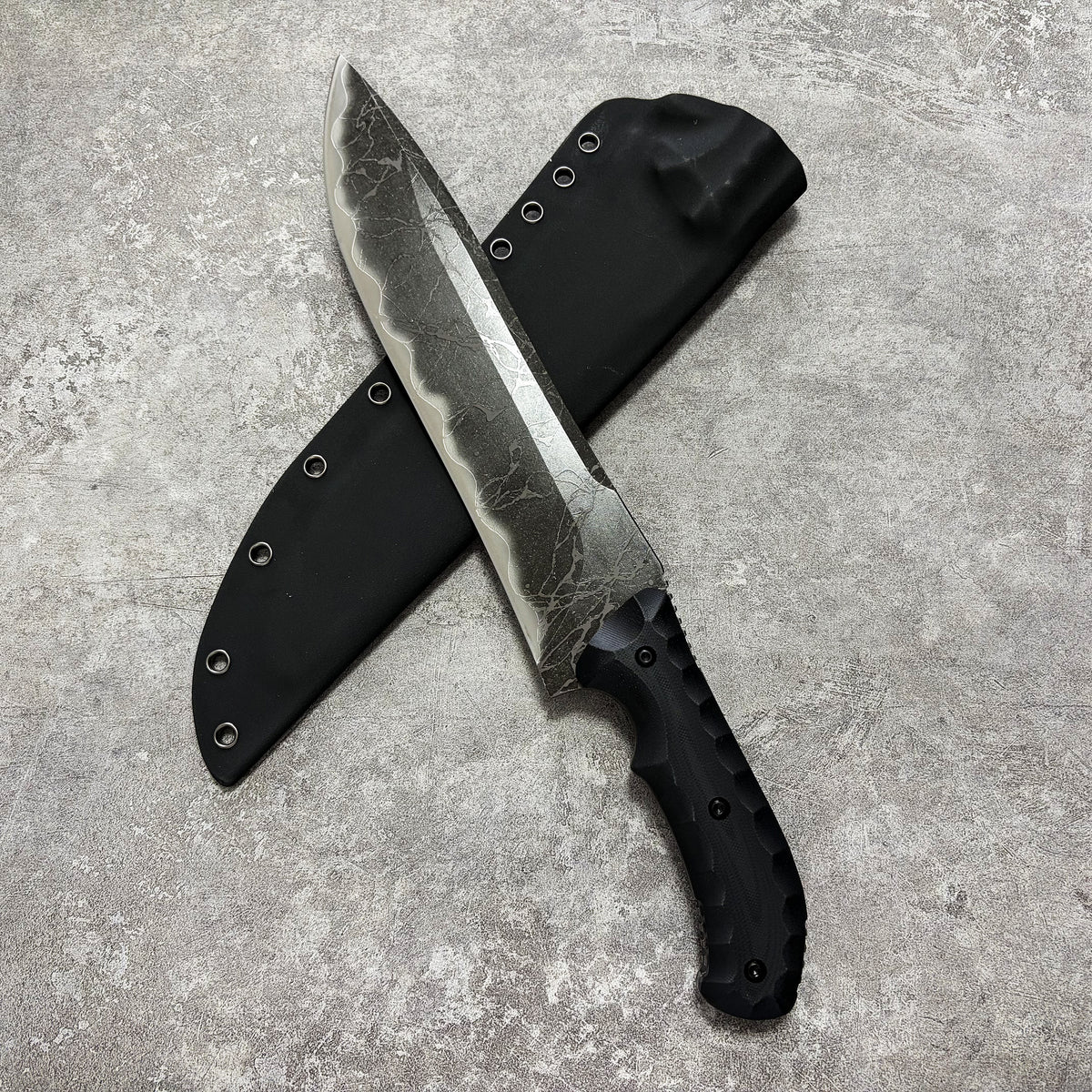 DaMo Tactical DC53 Steel Full Tang Fixed Blade Knife