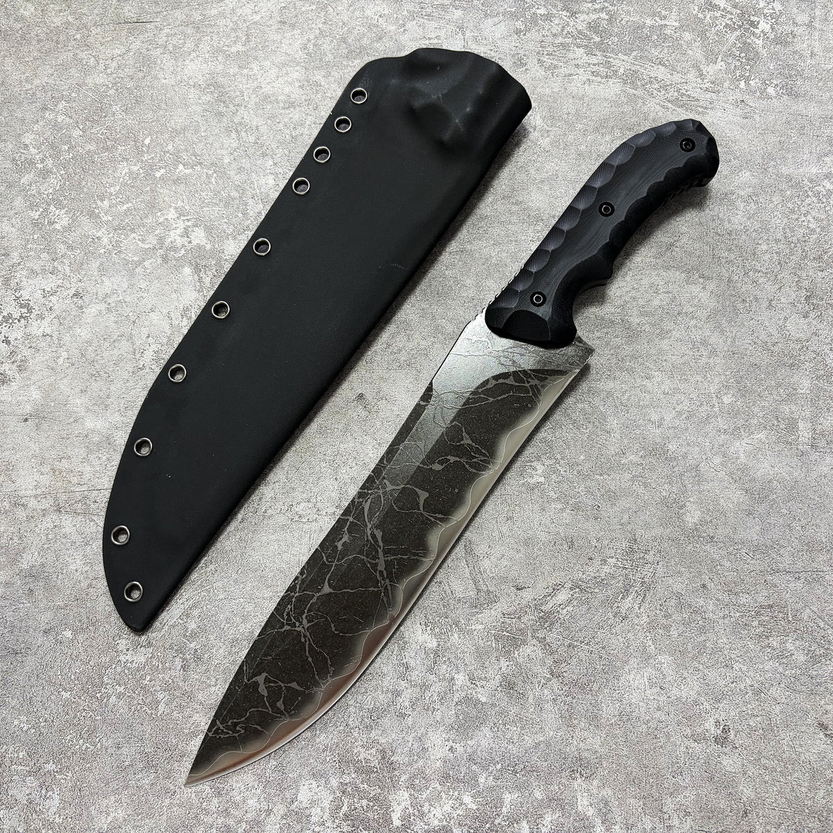 DaMo Tactical DC53 Steel Full Tang Fixed Blade Knife