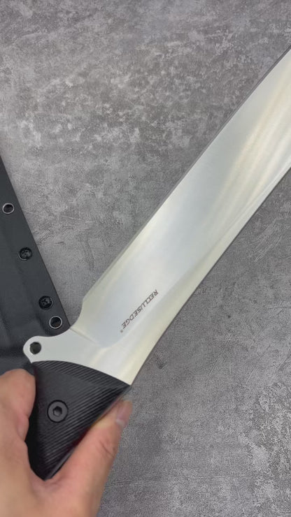 Reclusedge Battle Falcon DC53 Steel Kukri Outdoor Fixed Blade Knife