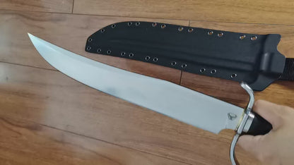 Bison ZhanShen Tactical DC53 Steel Fixed Blade Knife Bowie Knife