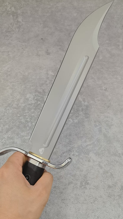 Bison ZhanRen Tactical DC53 Steel Fixed Blade Knife Bowie Knife